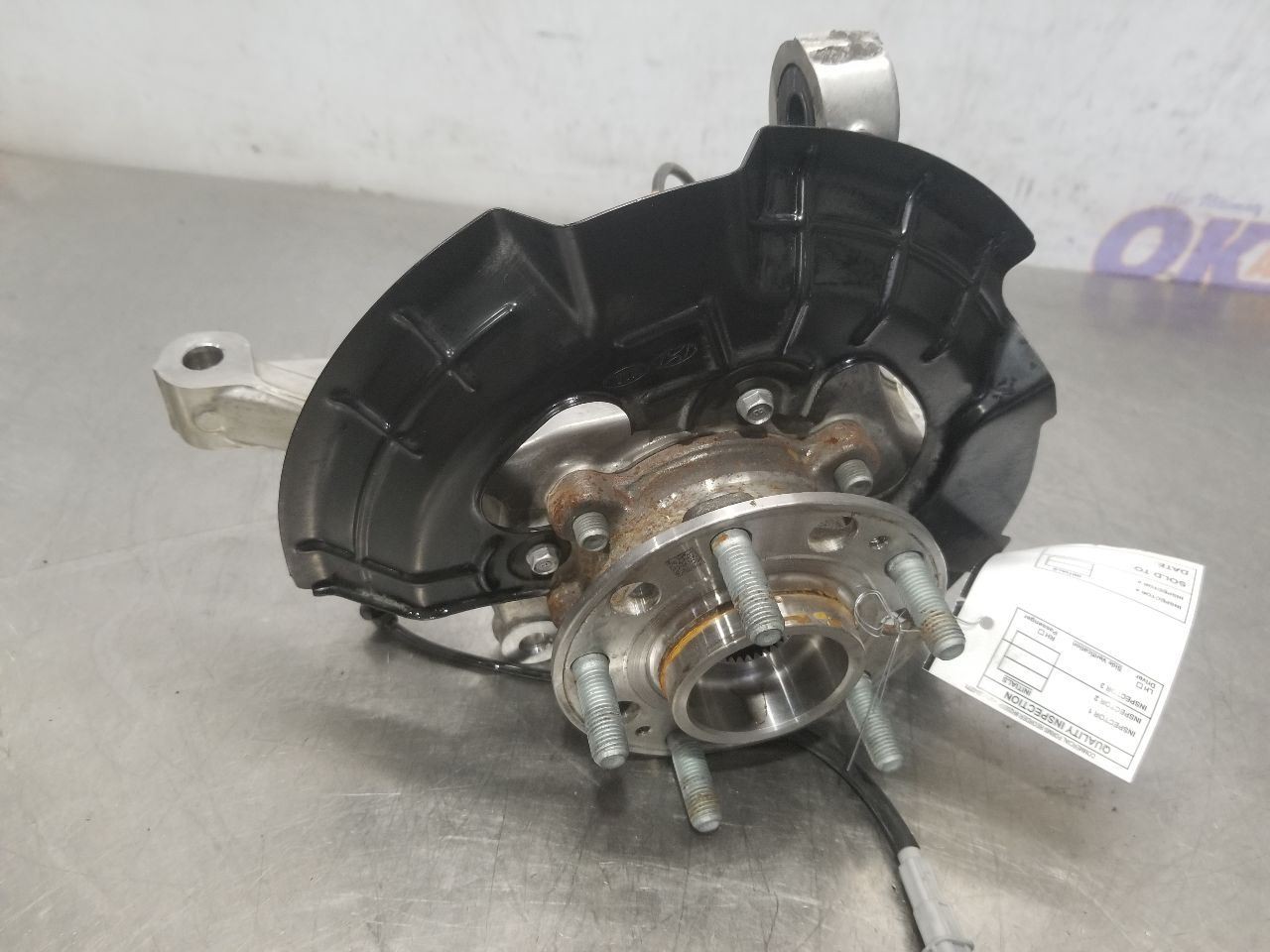 25 HYUNDAI SONATA HYBRID LIMITED 2.0H FWD SPINDLE/KNUCKLE DRIVER FRONT LEFT OEM