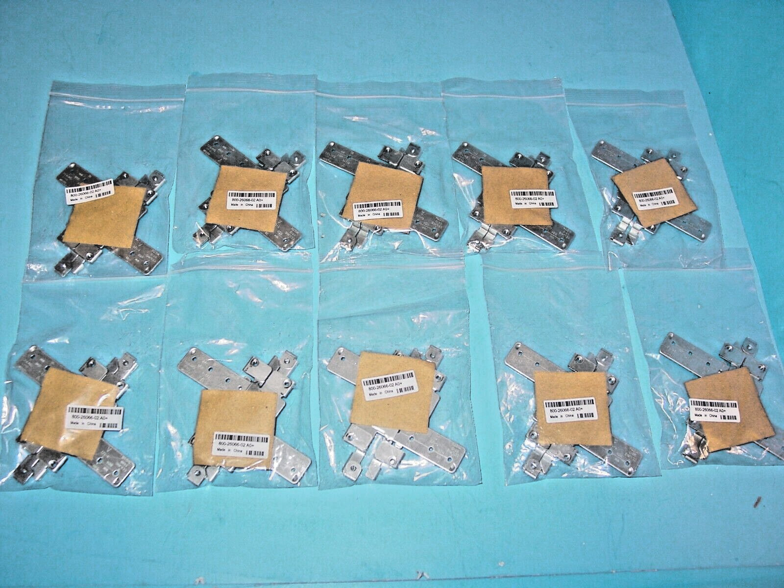 Lot of 10 Cisco Ceiling Grid Bracket Mount 800-26066-02 (No Screws)