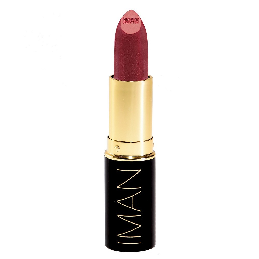 IMAN Luxury Moisturizing Lipstick, Scandalous 0.13oz (3.7g)