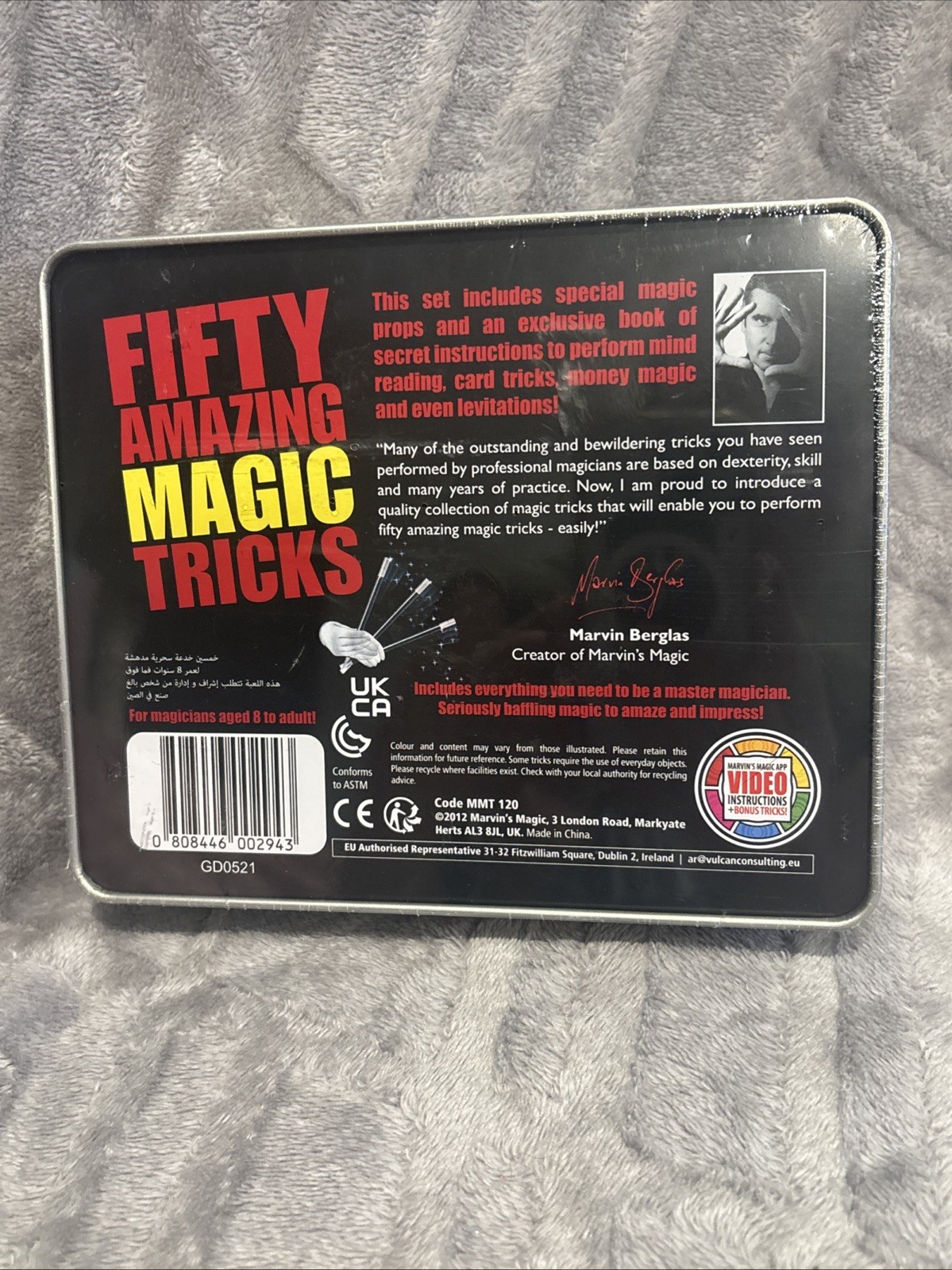 Marvin’s Magic Fifty Amazing Magic Tricks NIB