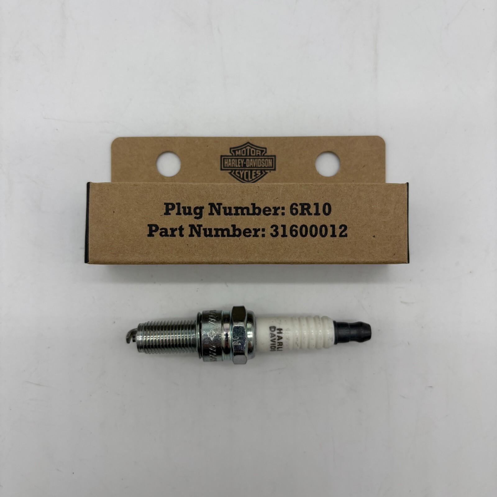 OEM HARLEY DAVIDSON SPARK PLUG,  6R10  1 PACK - 31600012 [NEW]