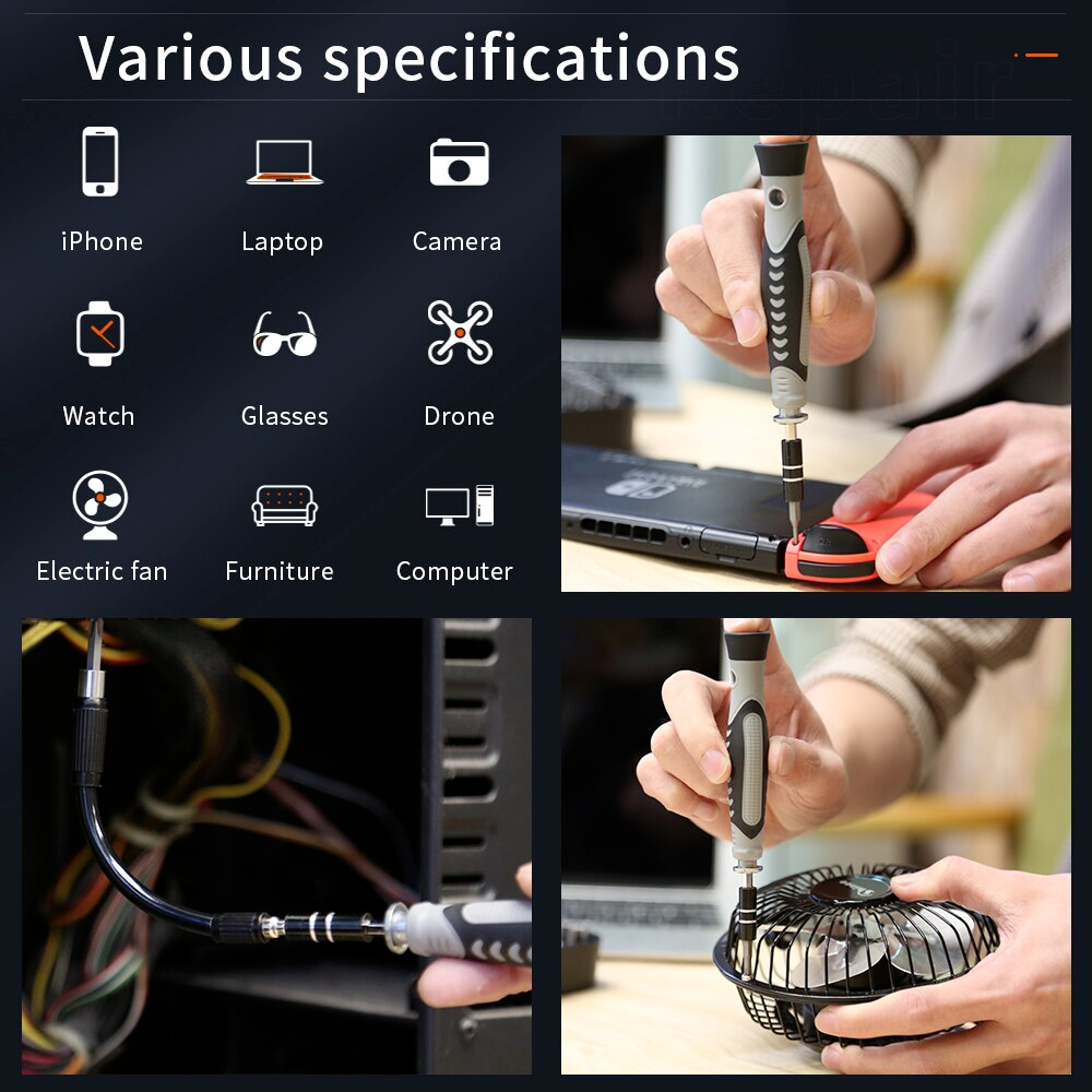 Professional Repair Tool Kit For iPhone Laptop Cell Phone Computer Electronic PC