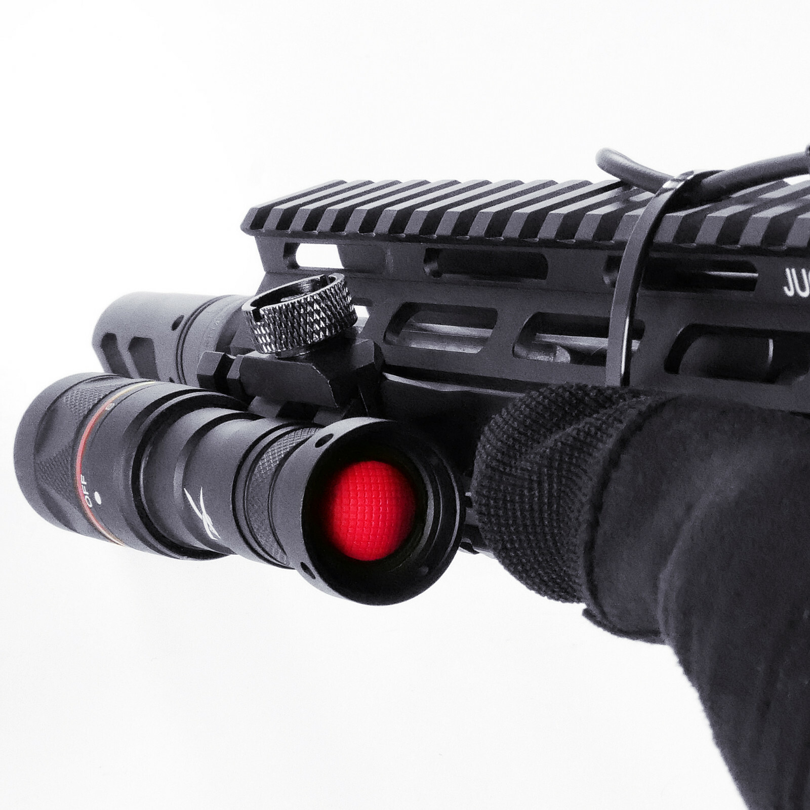 Rail Mount Weapon Light with Large Pressure Pad and Back Button KTactical