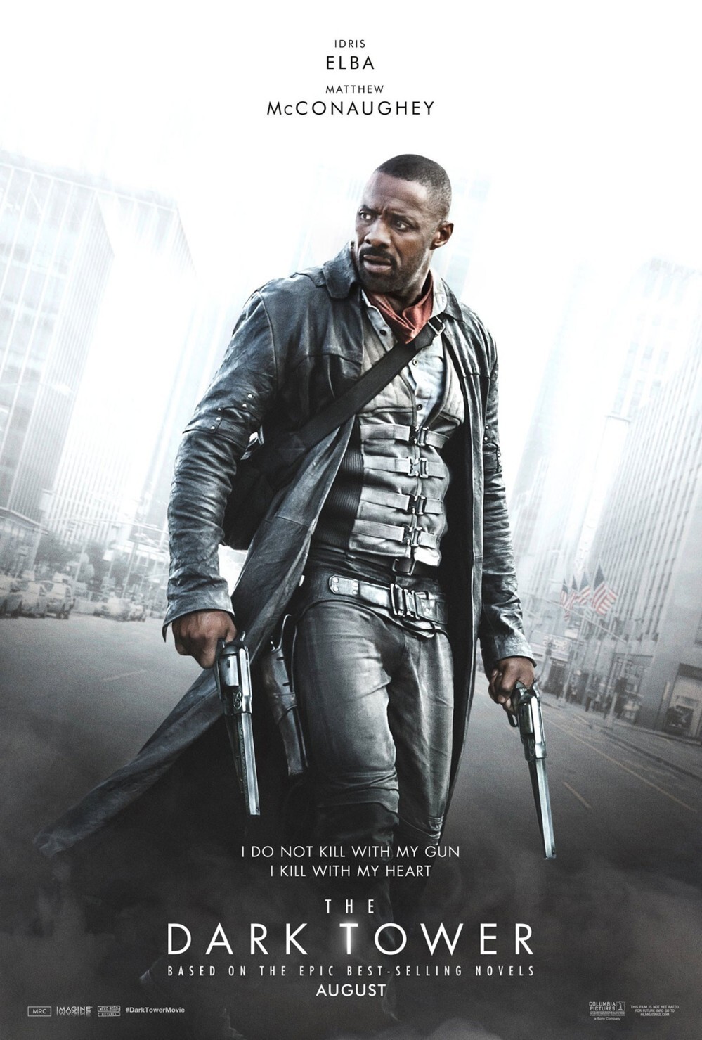 The Dark Tower mini 11x17 set of 2 movie posters Idris Elba Matthew McConaughey