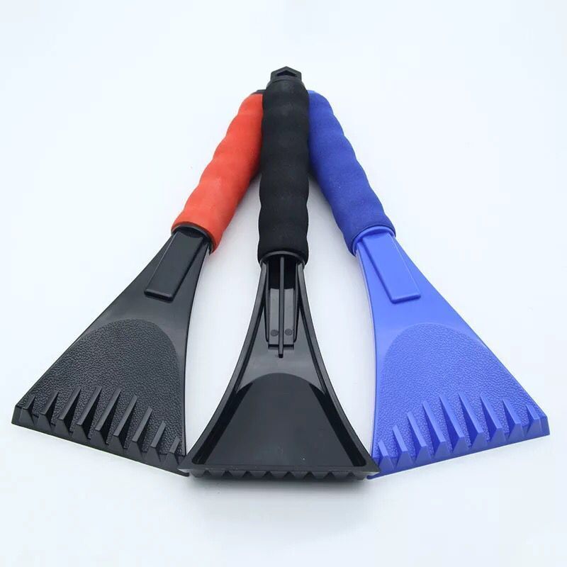 1Pc New ICE Scraper Soft Handle For CAR & VAN Windshield Snow Remover Red