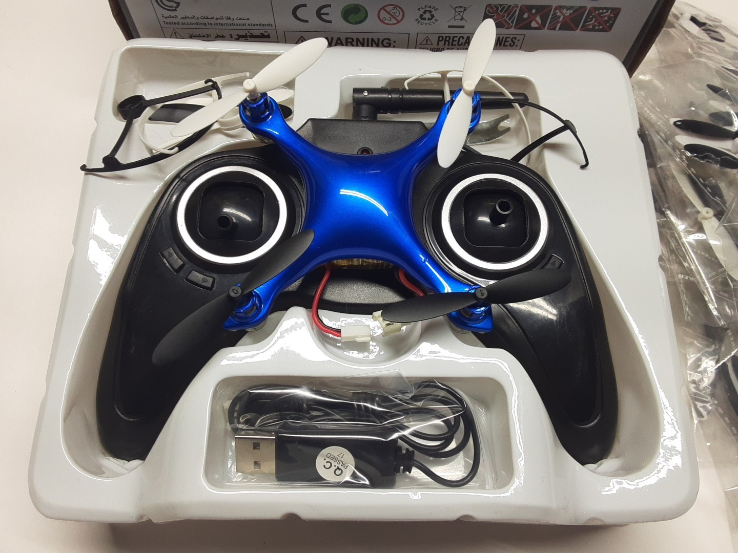 Eachine CG022 Quadcopter Multirotor Drone 2.4ghz with 20 extra sets propellers