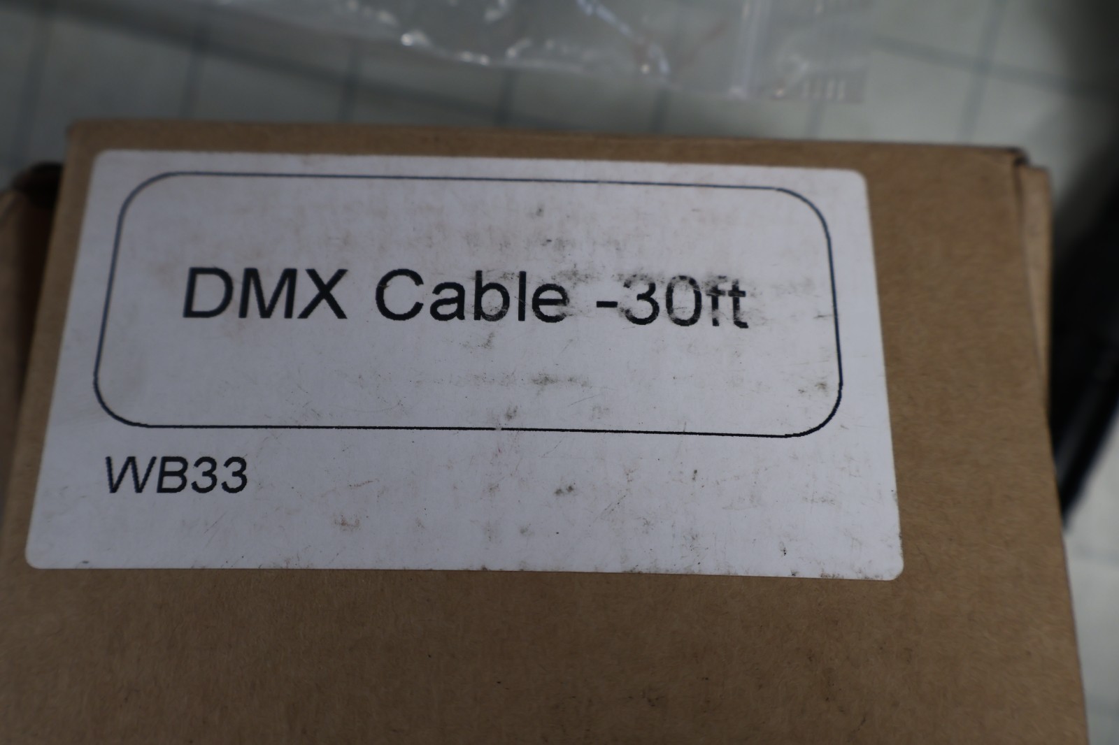 30ft 3-Pin DMX Cable NEW