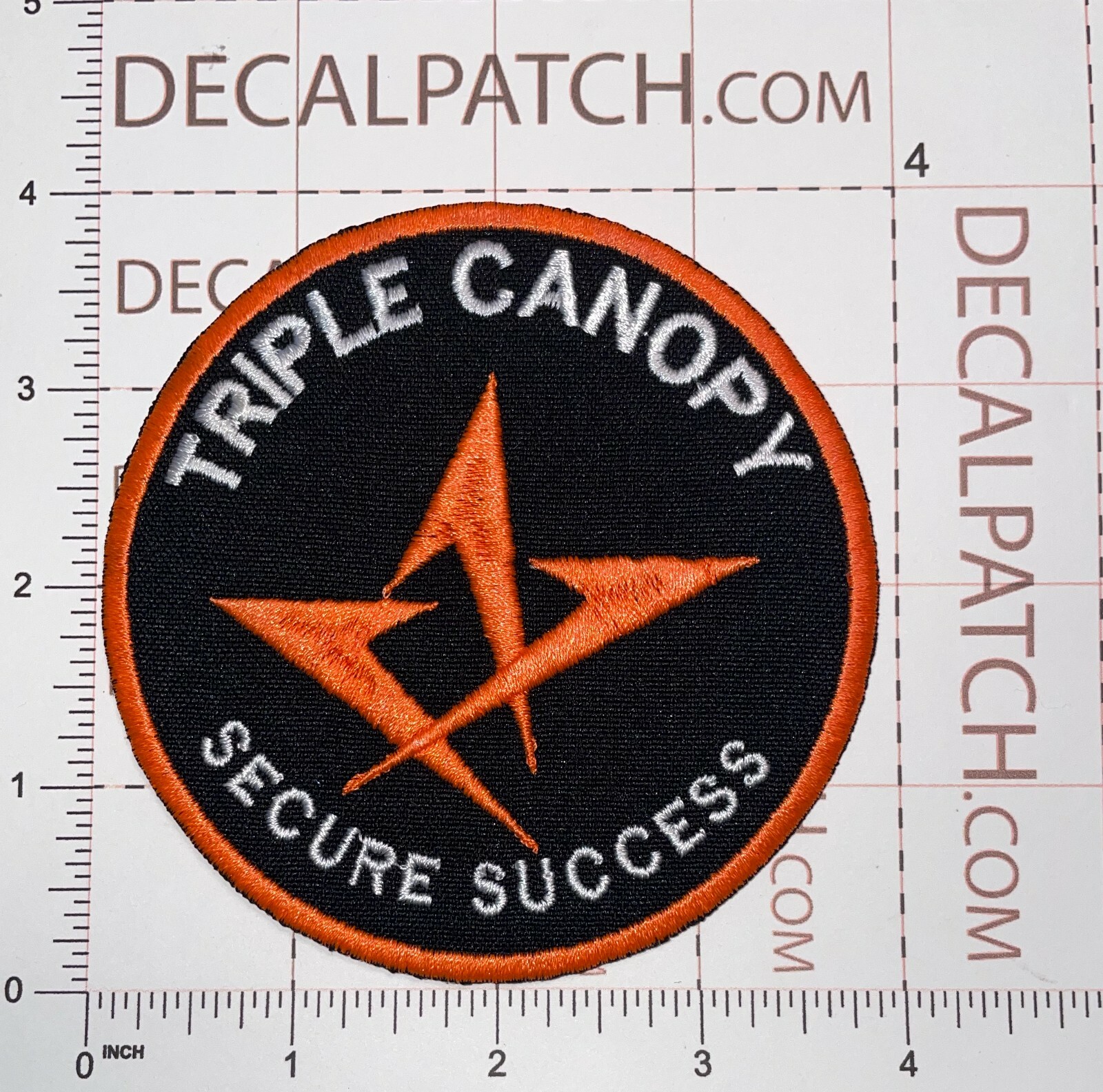 Triple Canopy Secure Success Security Mercenary Soldier Patch Repro New A580