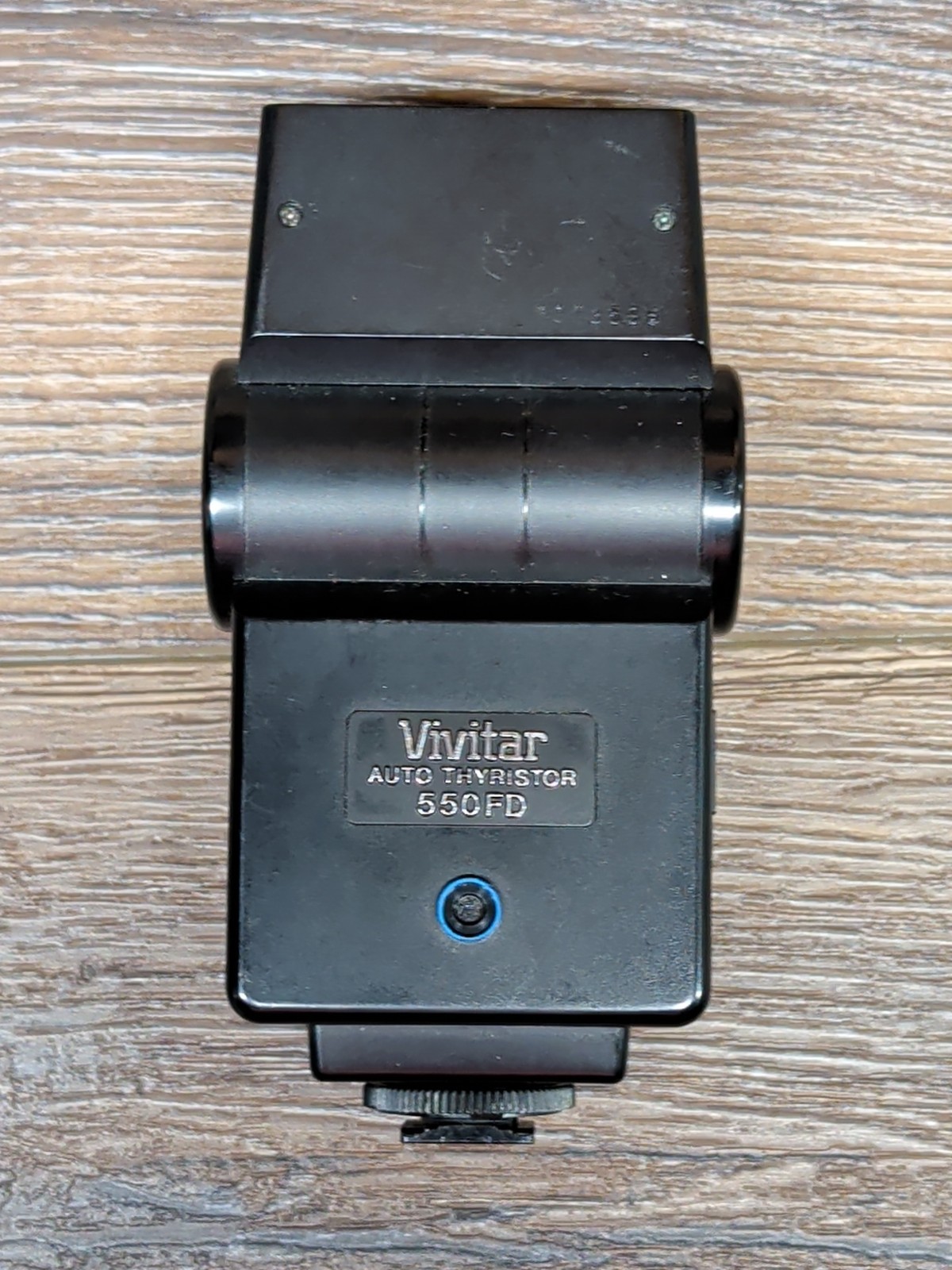 Vivitar Auto Thyristor 550FD Flash For Canon A-1 AE-1 Program AE-1 Tested Works