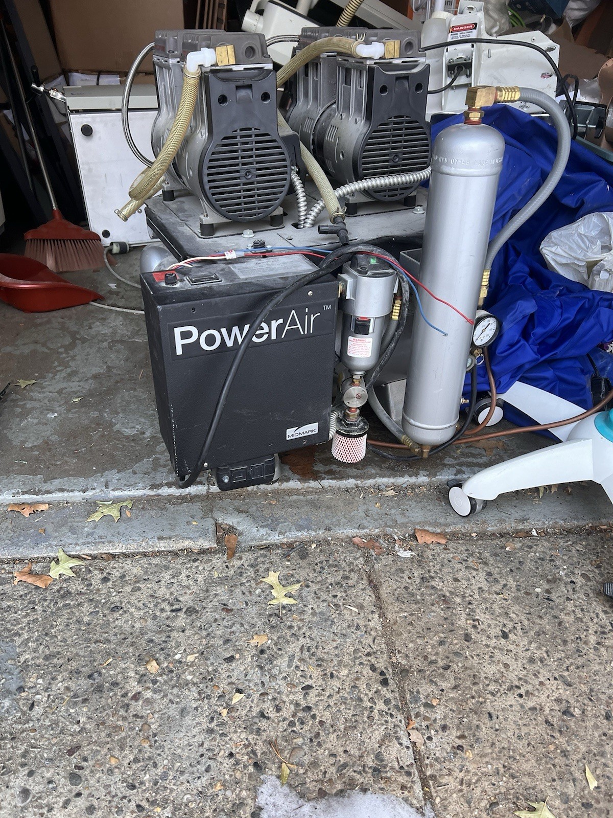 Midmark PowerAir P32 Dental Oil-Free Air Compressor System