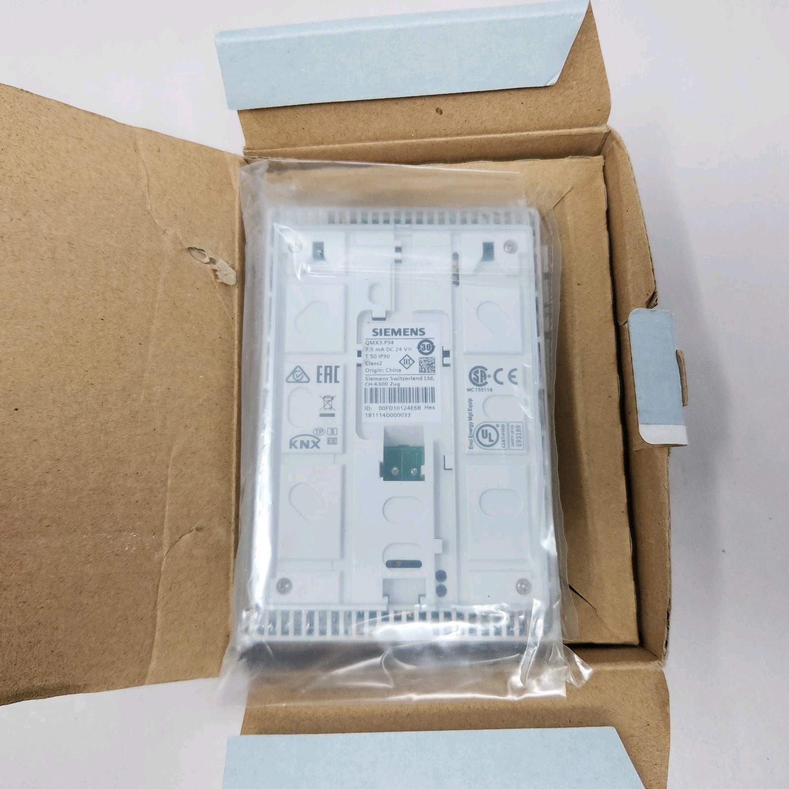 Siemens QMX3.P34 Temperature Sensor