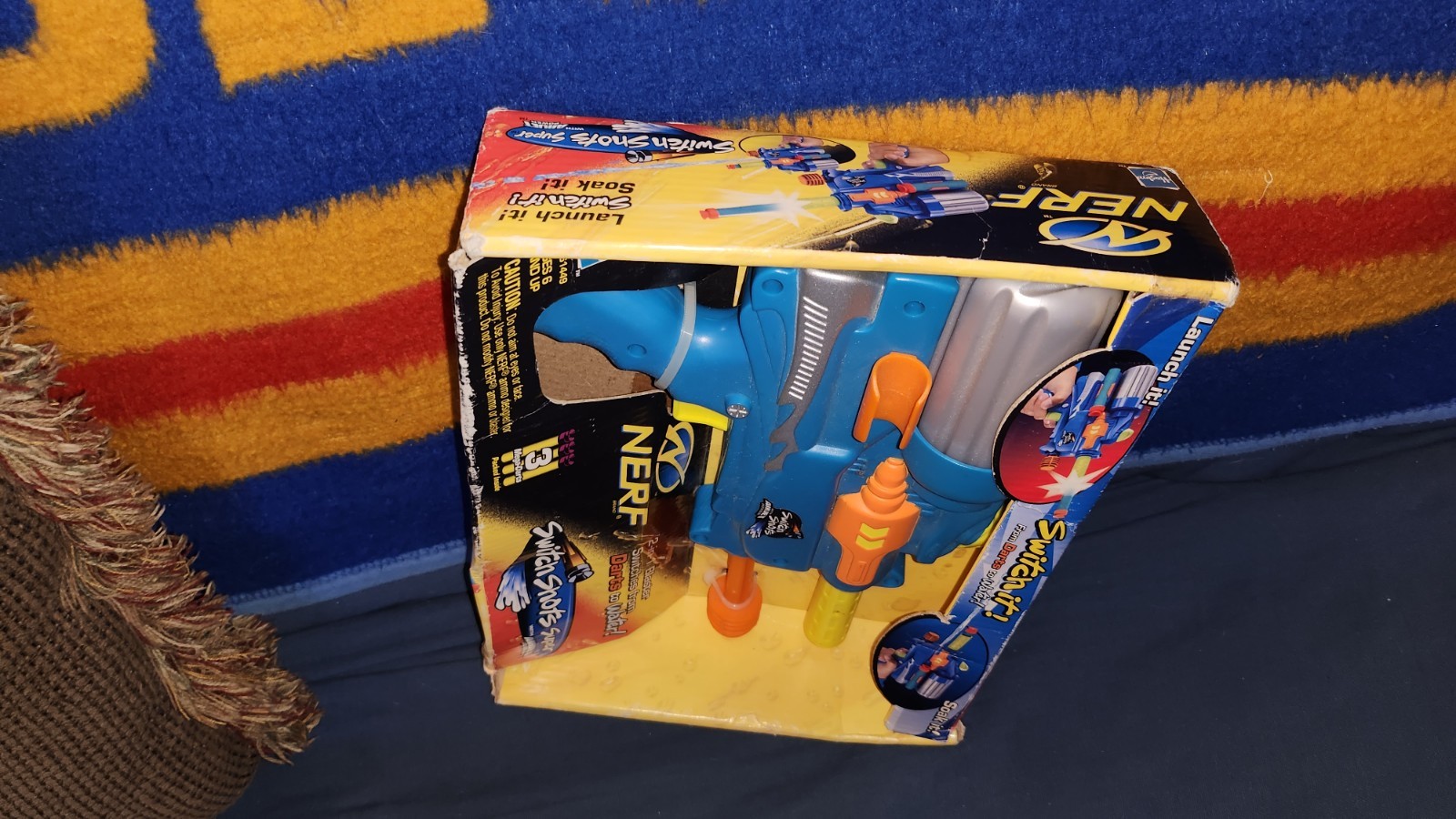 Nerf Switch Shots Super 1999 Hasbro Brand New