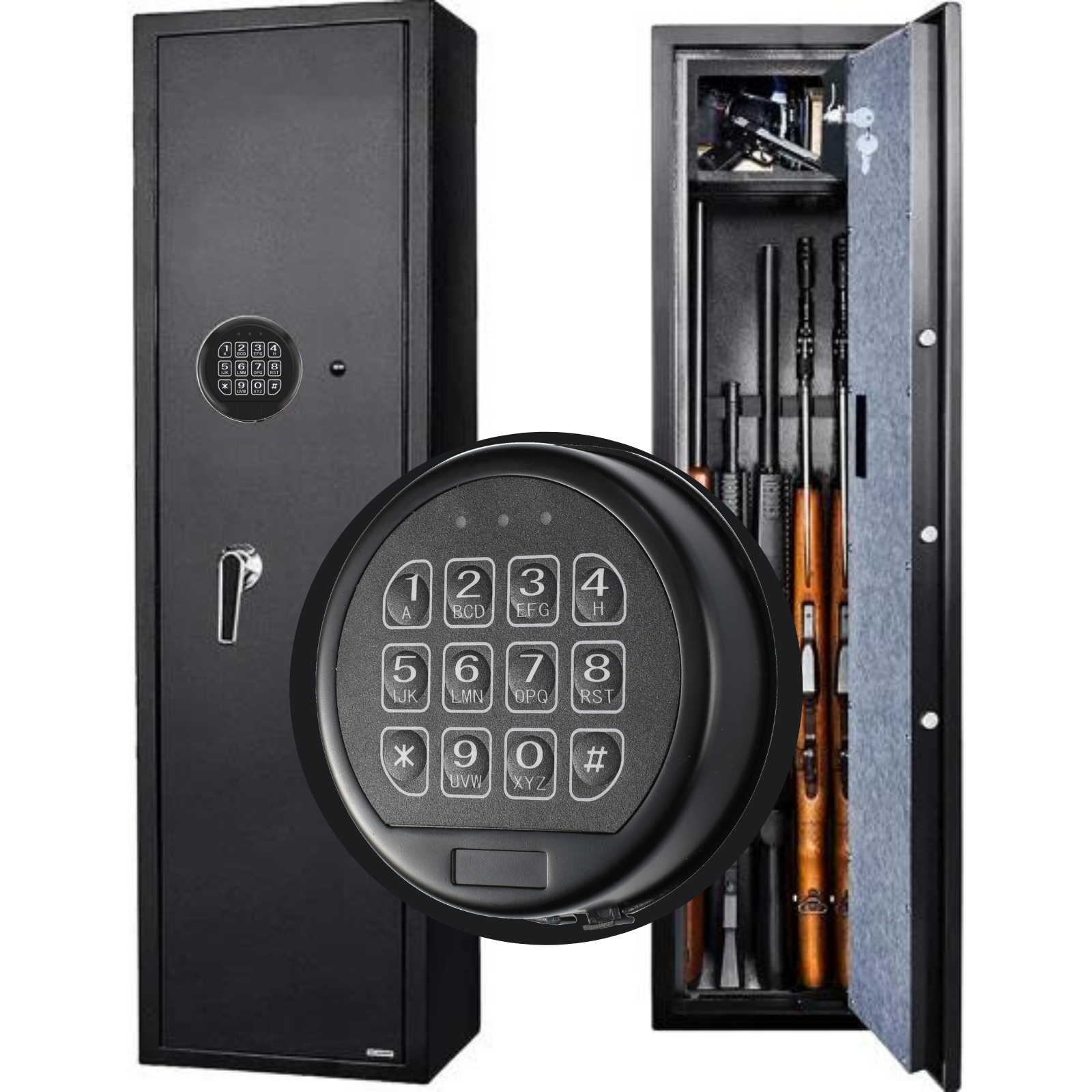Keypad Gun Safe Lock for Stack-On Elite / DIY Electronics Replacement Lock