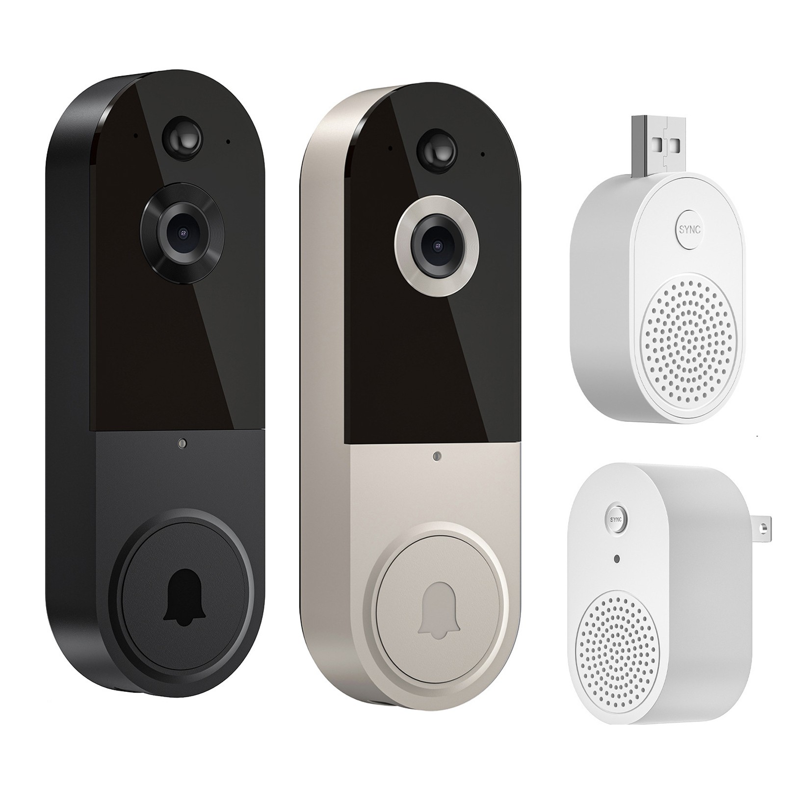 Safe Doorbell Camera Wireless, Smarter Way to Protect Your Home, Wireless WiFi