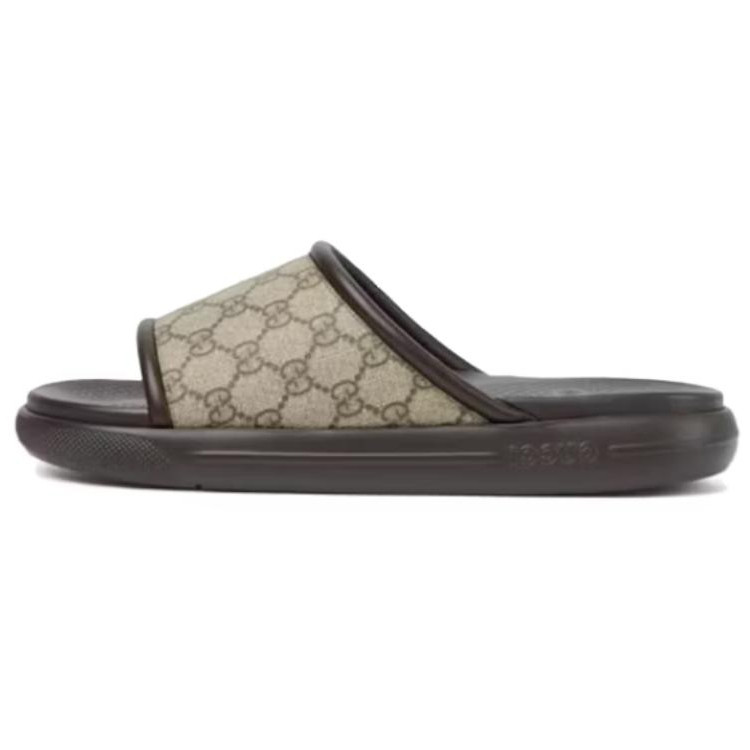 Gucci Pursuit Supreme Slide 'Beige Ebony' 816356 96GI0 9744