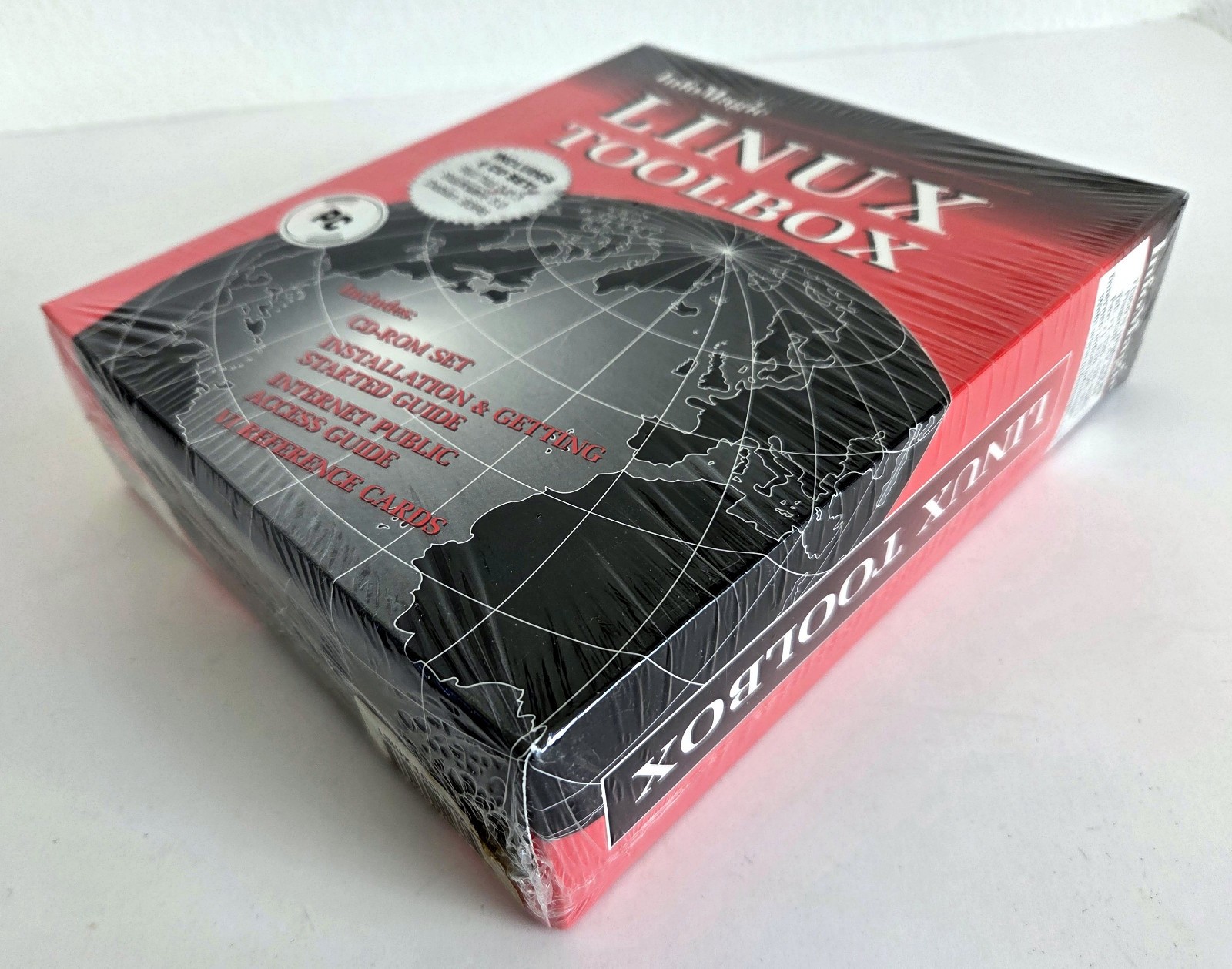 INFOMAGIC Linux Toolbox, Big Box 6 CD Set, NEW w/ Shrink Wrap, April 1996, RARE