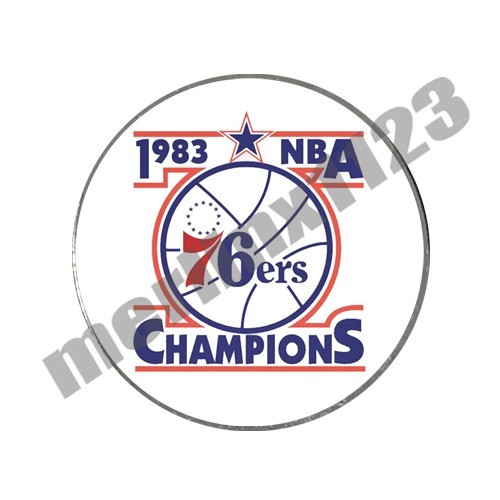 1983 NBA Finals Champion Philadelphia 76ers Sixers Golf Ball Marker US Gift