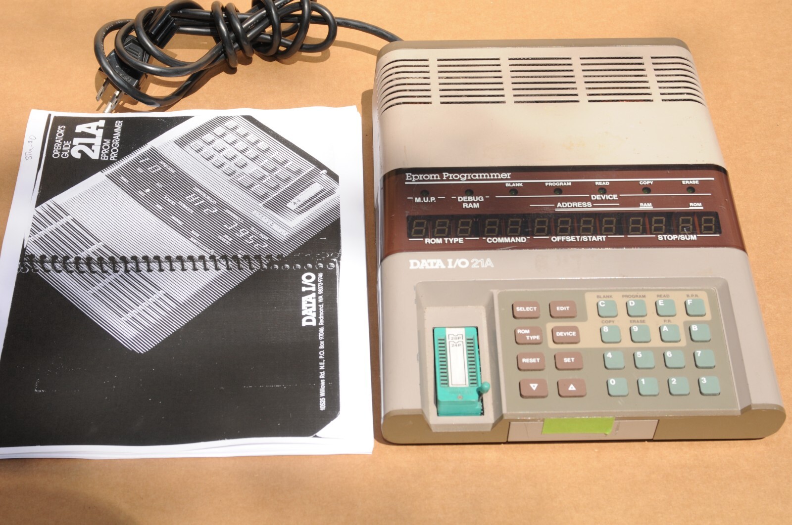 LOGICAL DEVICES MODEL 21A EPROM PROGRAMMER, USED, TESTED