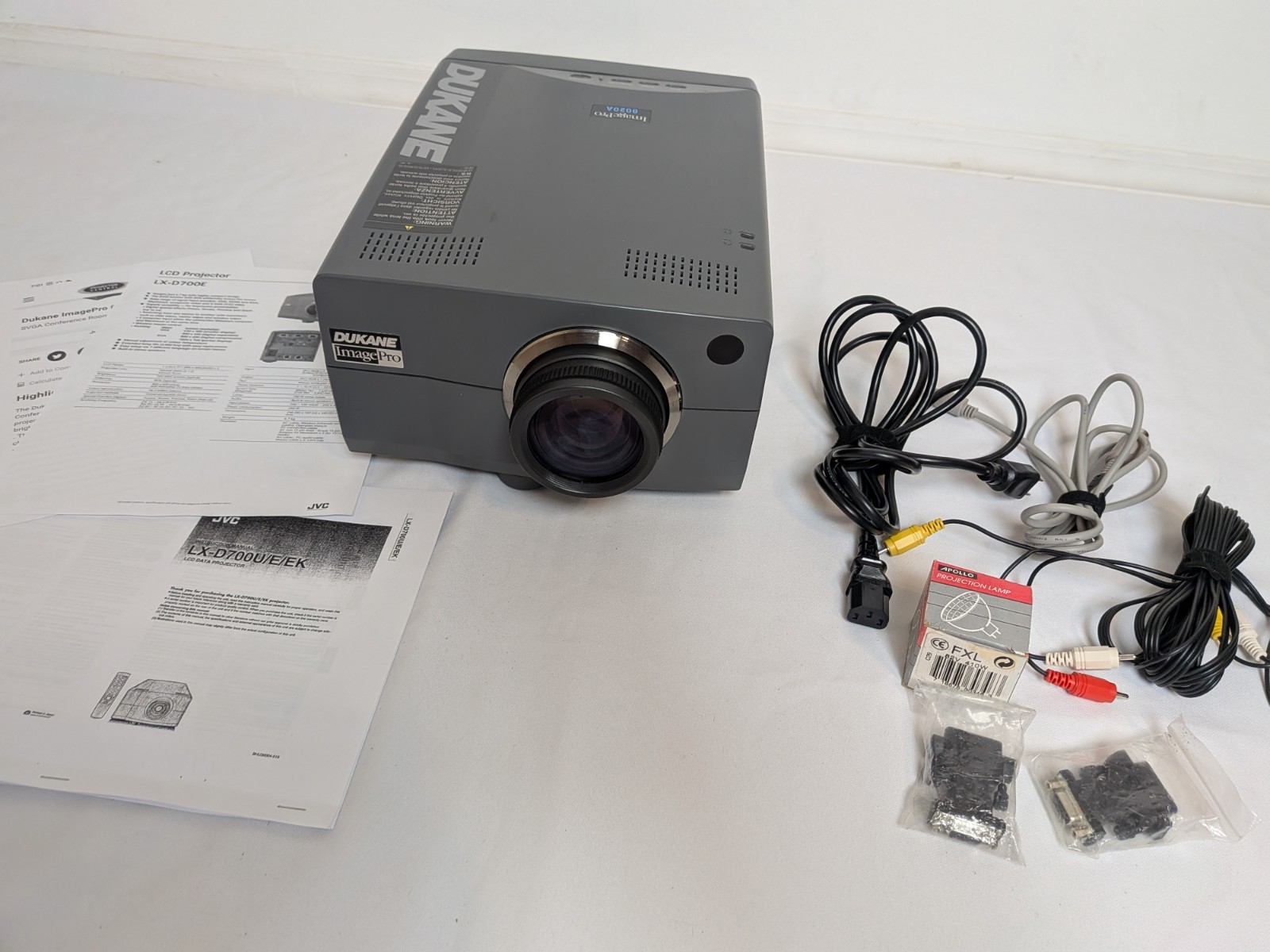Dukane Image Pro 8020A/ JVC LX-D700 Conference Projector