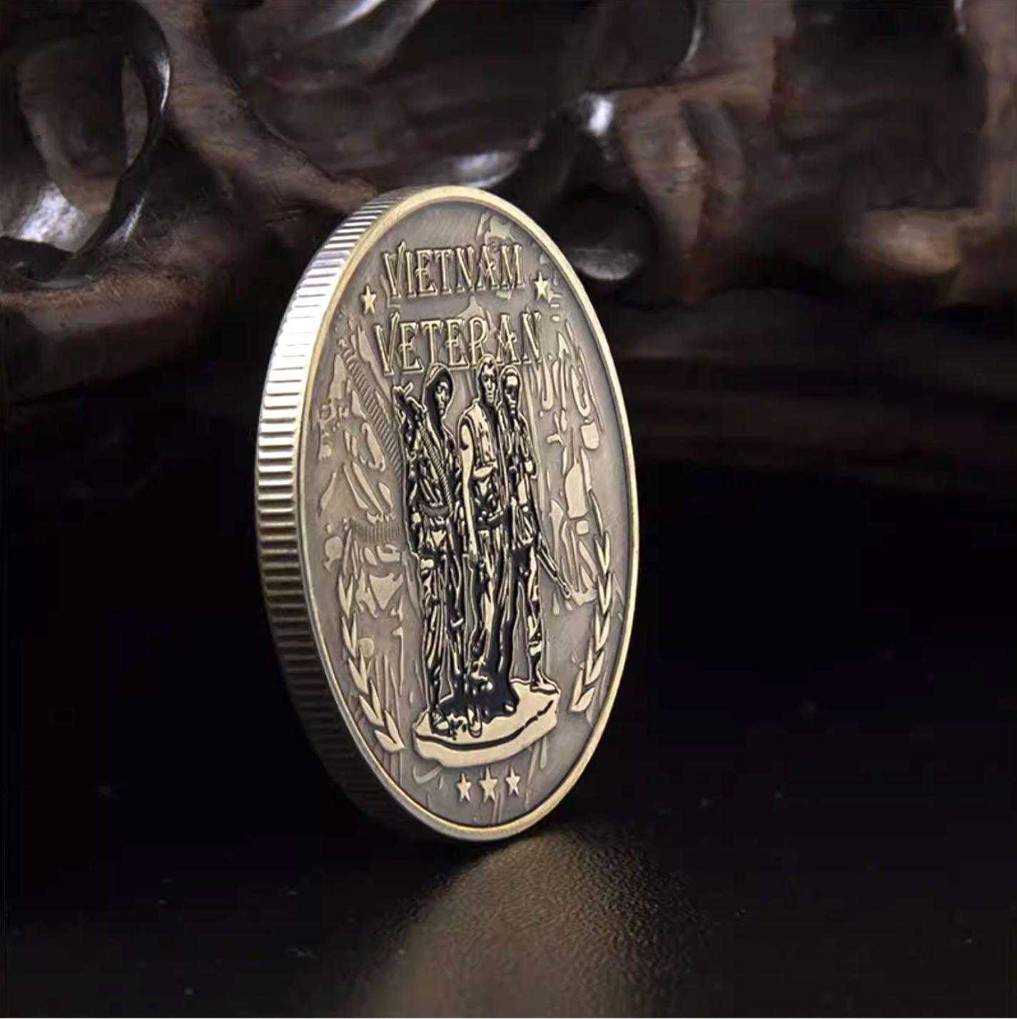 Challenge Coin Vietnam Veteran "All Gave Some Some Gave All"