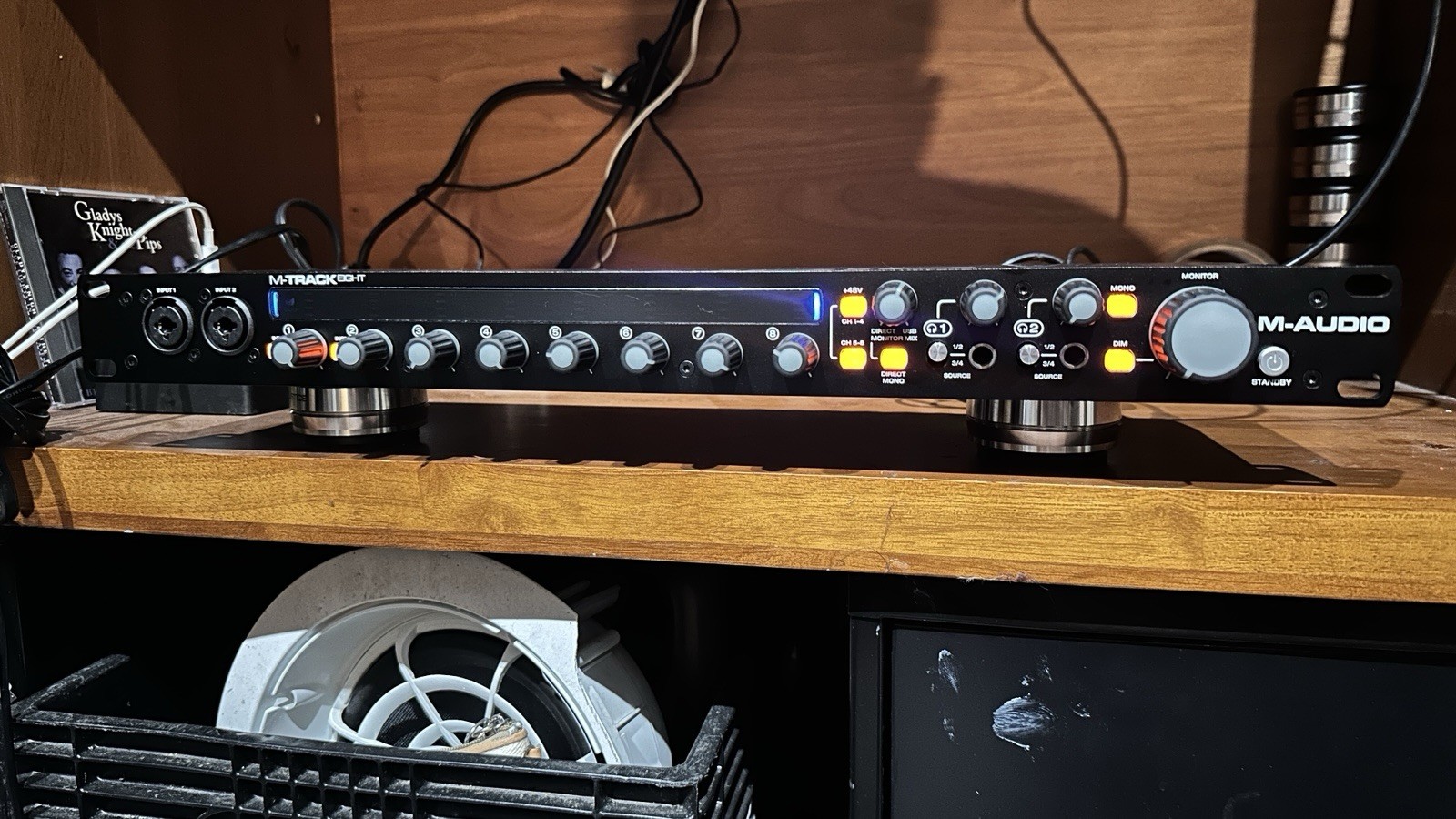 M-audio M-Track Eight 8-channel audio interface