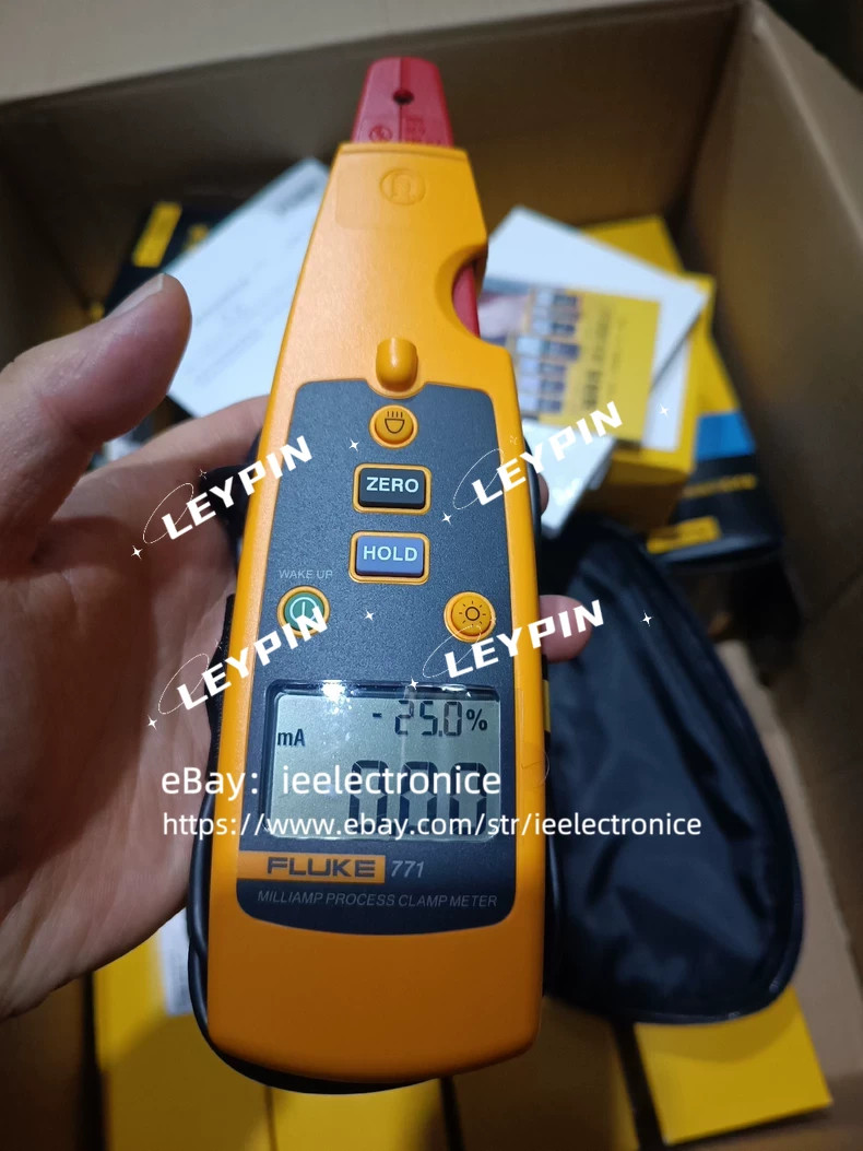 NEW Fluke 771 Milliamp Process Clamp Meter Indicator Current Calibration/ie