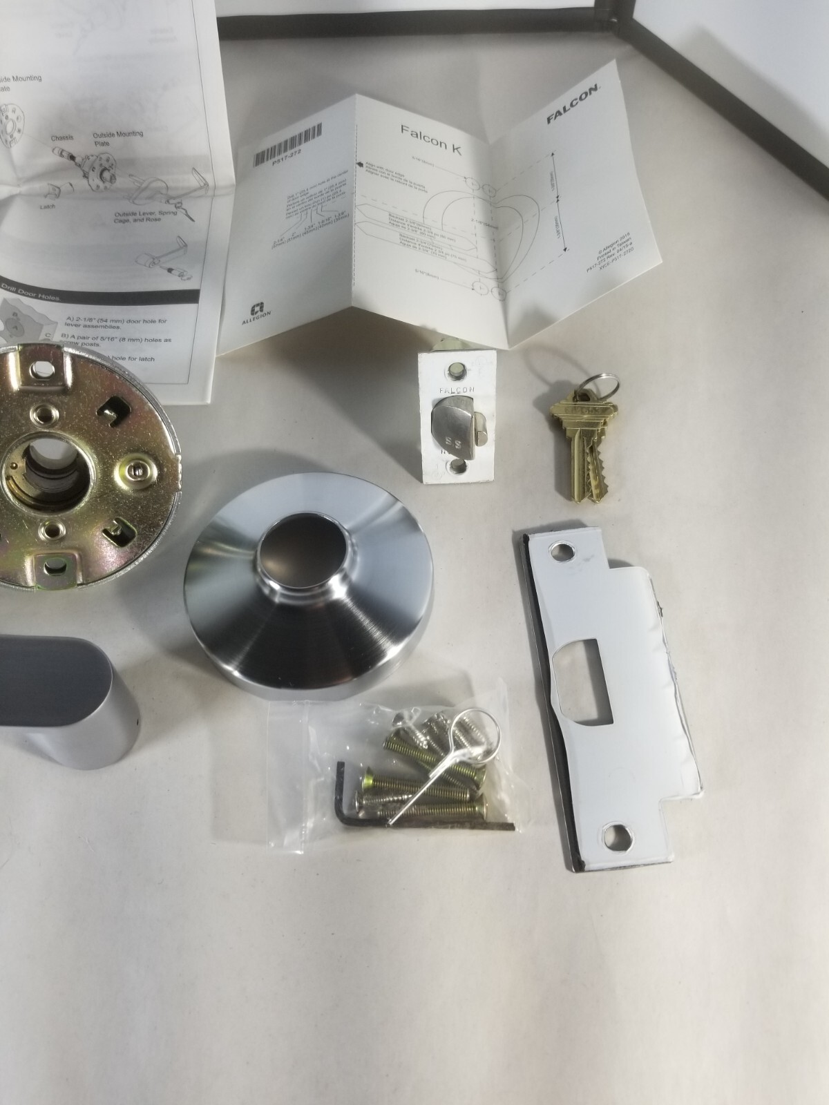 Falcon Locks K561PD6 Quantum Handle 626 Classroom With Keys