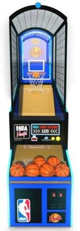 HOOPS BASKETBALL MACHINE PISTONS ARCADE MACHINE by ICE (Excellent Condition)