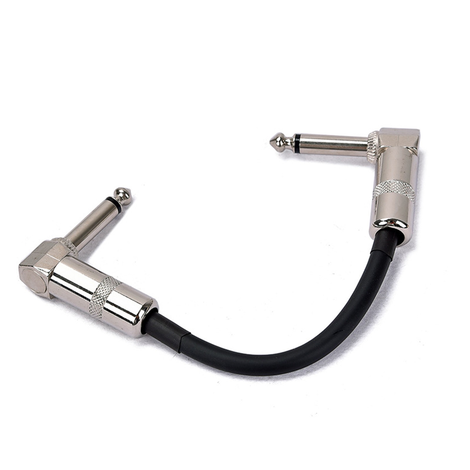 Right Angle 30cm Guitar Effect Pedal Cable Effects Patch Cord Pedal Cable E