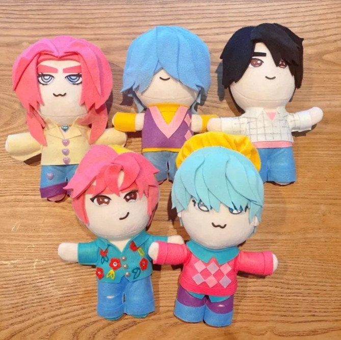 Saja Boys Plush 7.9in Plushie Toys for Fans
