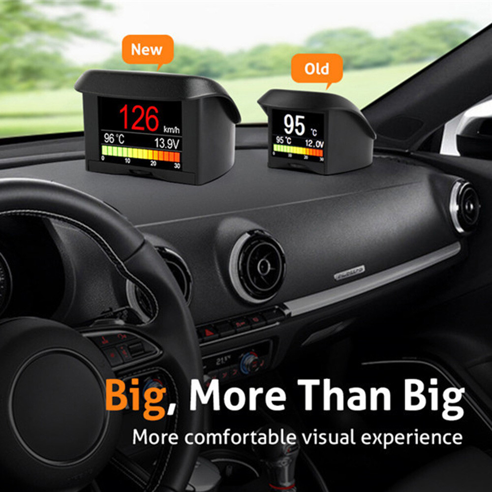 ANCEL A202 Car Computer Display Speed Fuel Consumption Temperature Gauge Battery