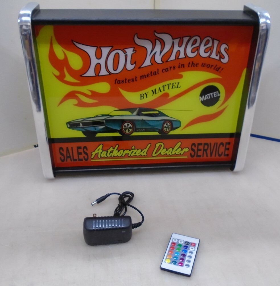 Hot Wheels Sales Service LED Display light up SIGN