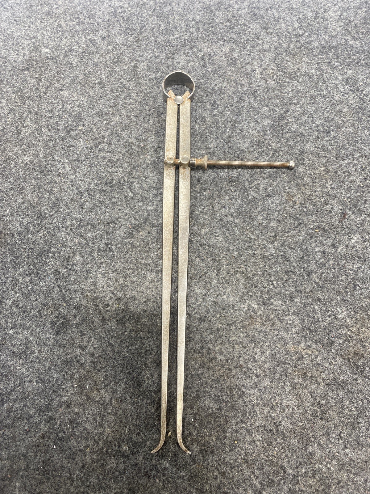 Vintage L.S. Starrett Divider Caliper Drafting Tool 13"
