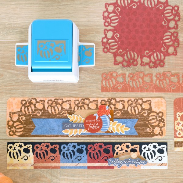 Creative Memories Pumpkin Patch Frame Border Punch