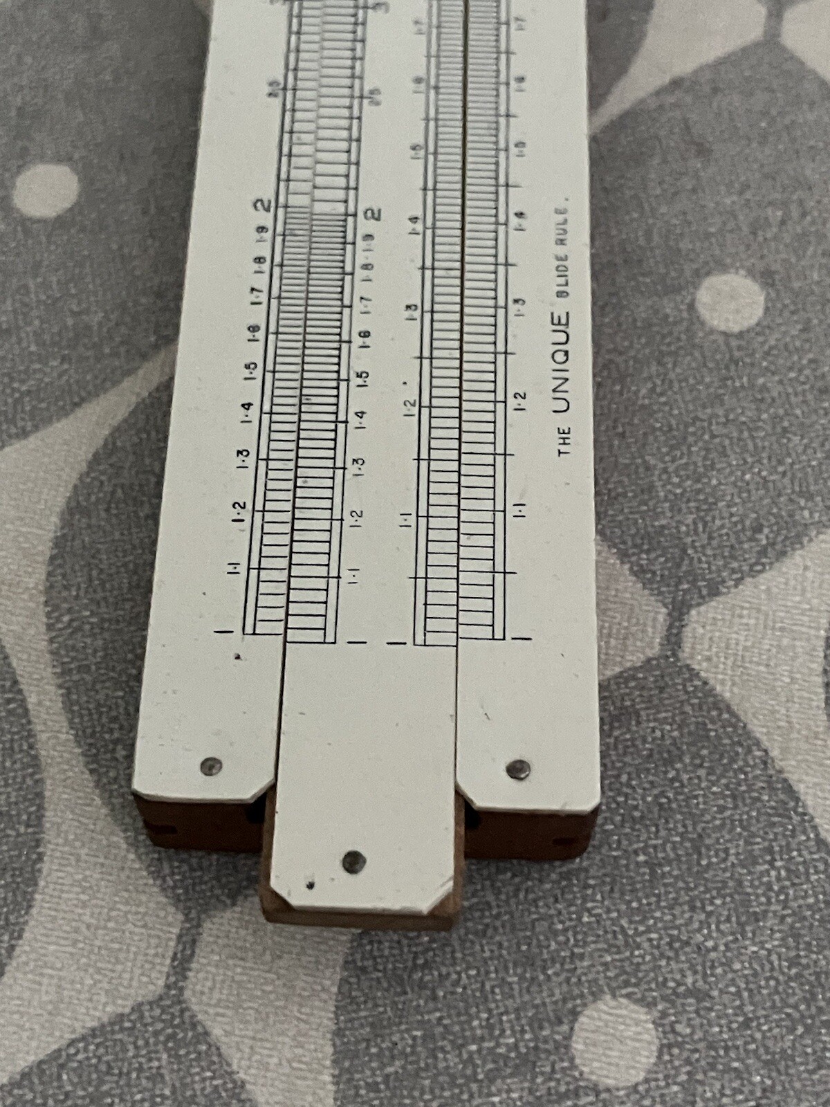 The Unique Slide Rule