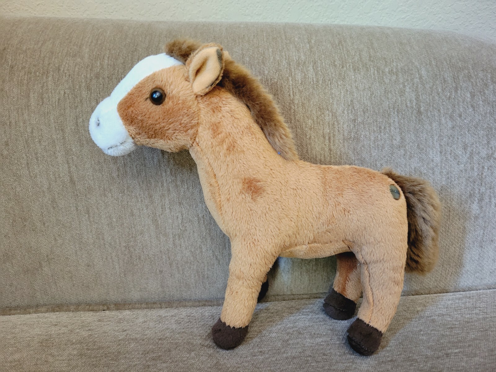 Fao Brown Horse Plush 9"
