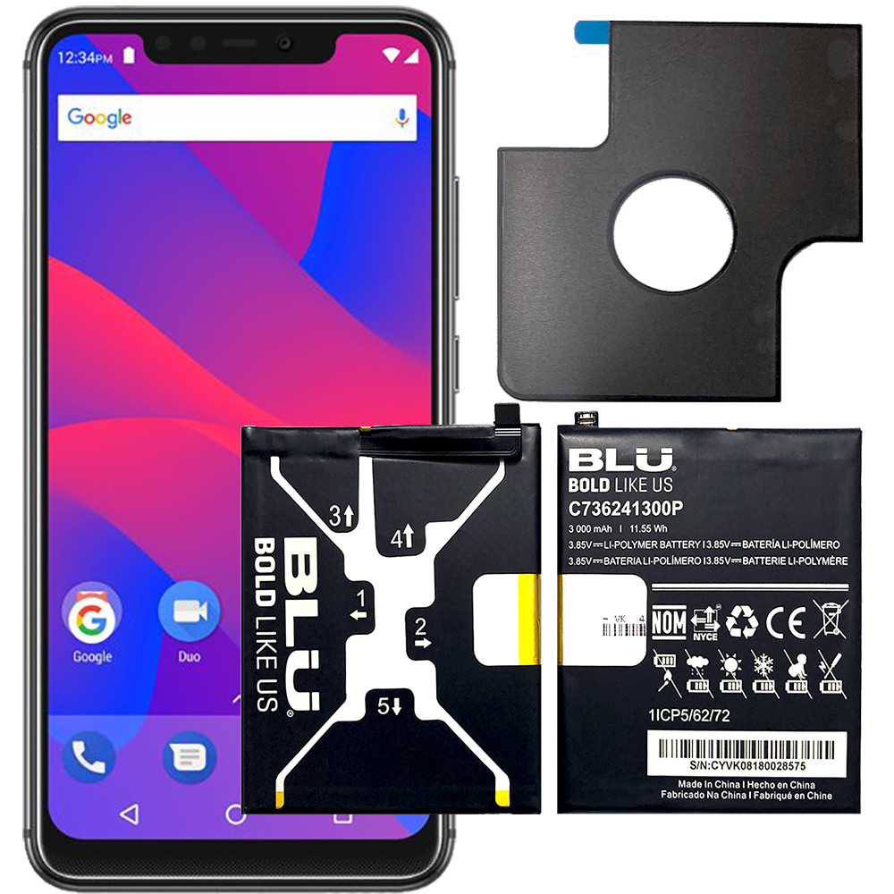 BLU vivo XL V0330ww OriginalOEM Battery C736241300P 3000mAh 11.55Wh for vivo xl