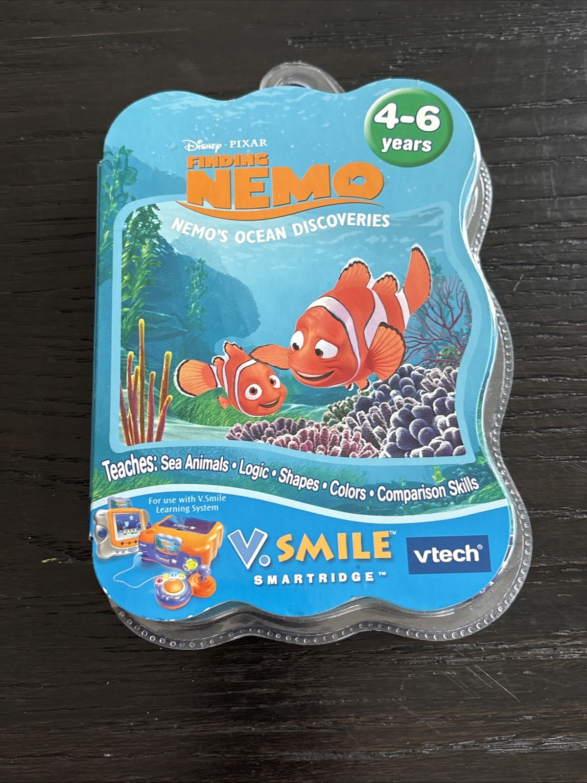New Finding Nemo Ocean Discoveries VTech 4-6 Years Comparison Skills VSMILE