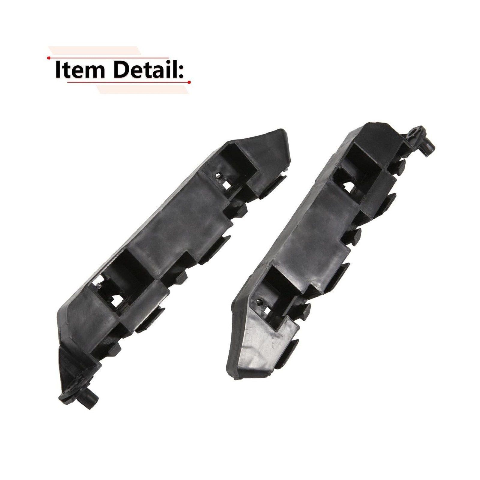 Front Bumper Bracket Fit For Honda Civic 2012-2015 - Dr/Pass Pair