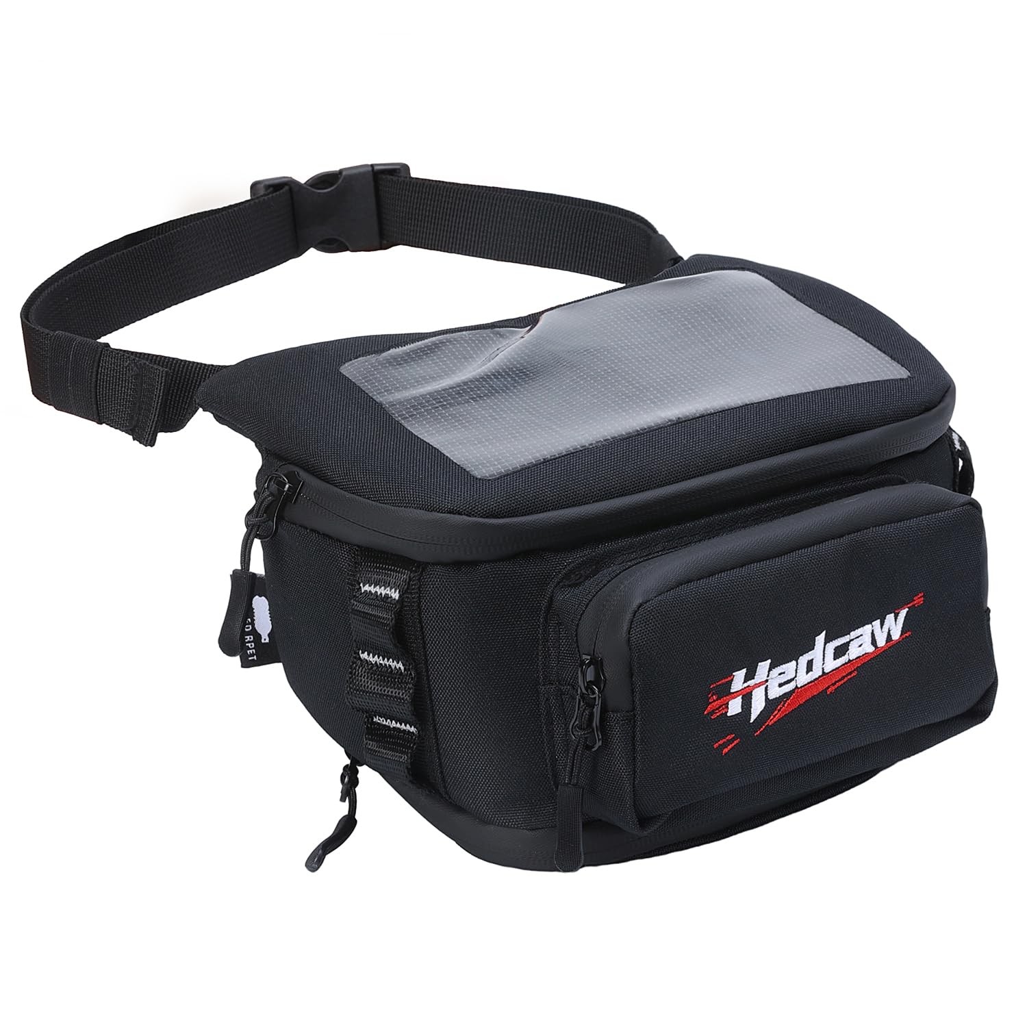 Bike Handlebar Expandable Bag, Bike Front Bag Storage Pouch With TPU Touch Sc...