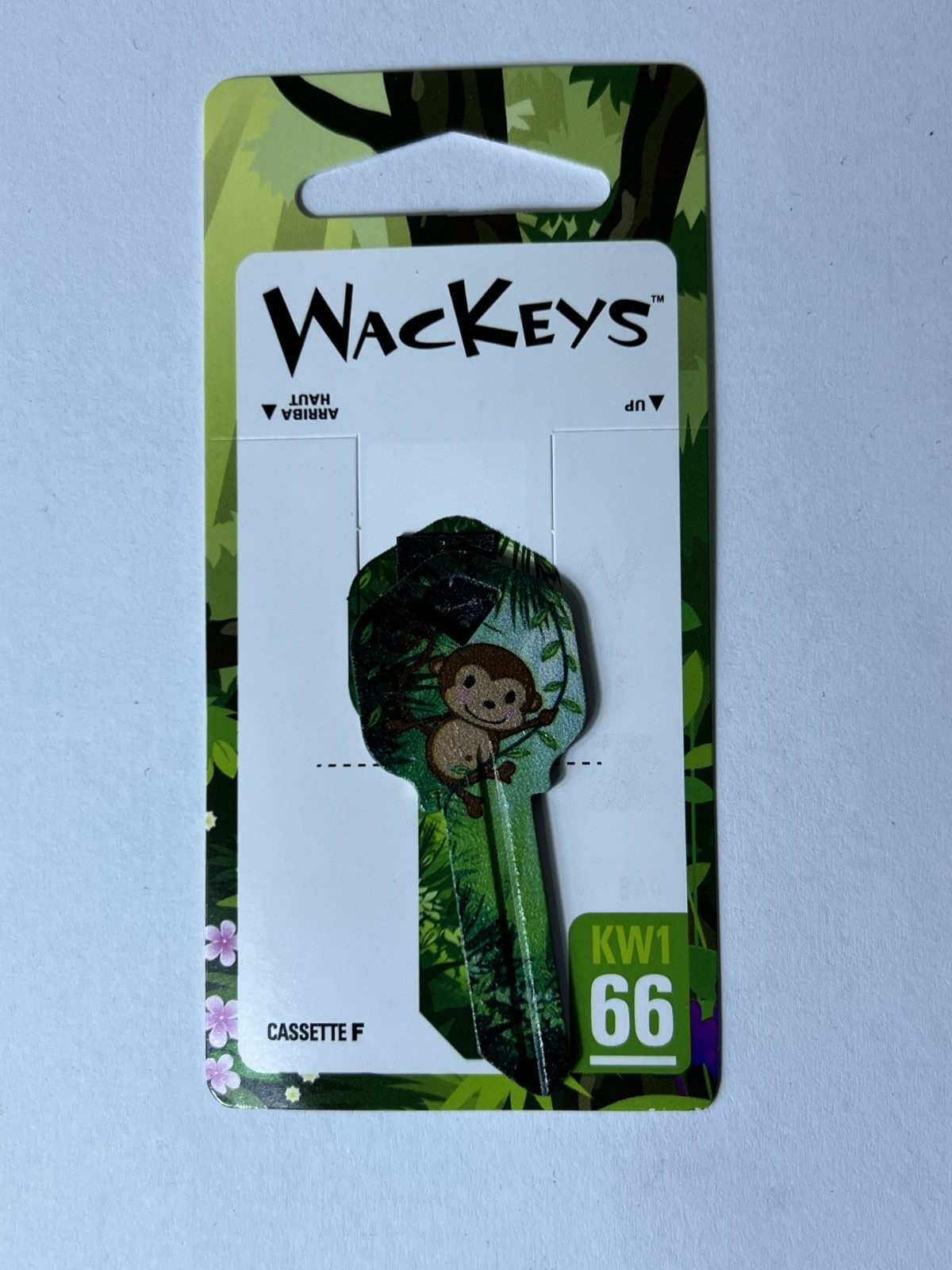 Hillman WacKeys - Key Blank - "Monkey" - KW1/66 - KW1 68 87054 Cassette F  89027