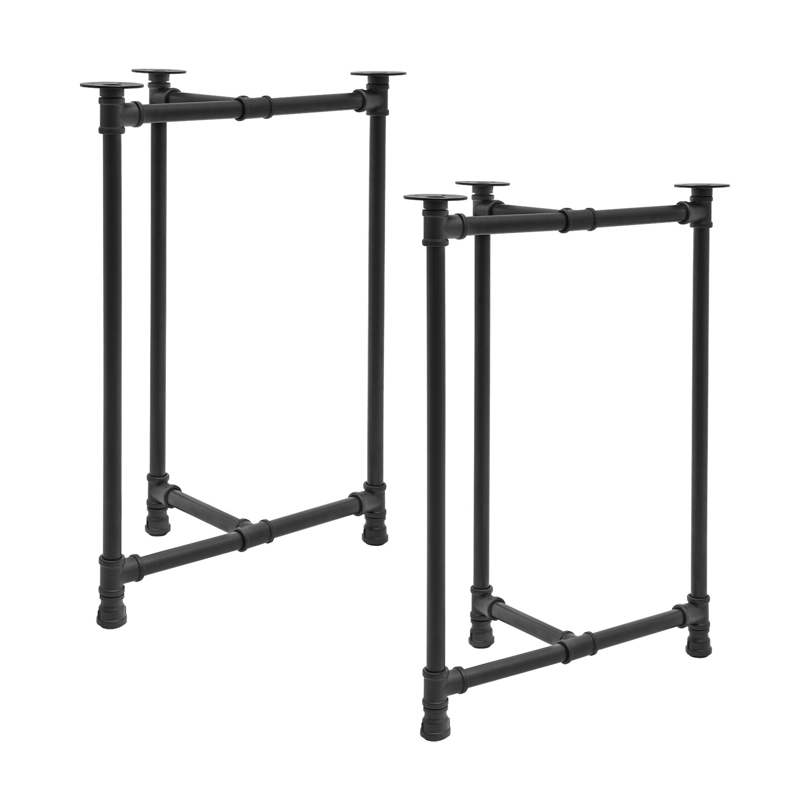 Table Legs Set of 2 Metal Desk Leg 28-Inch Dining Table Legs Industrial Black