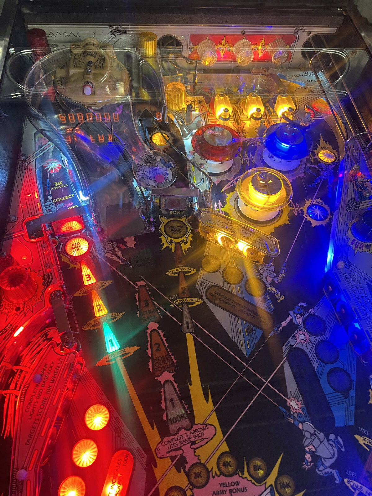 LASER WARS Complete LED Lighting Kit custom SUPER BRIGHT PINBALL LED KIT
