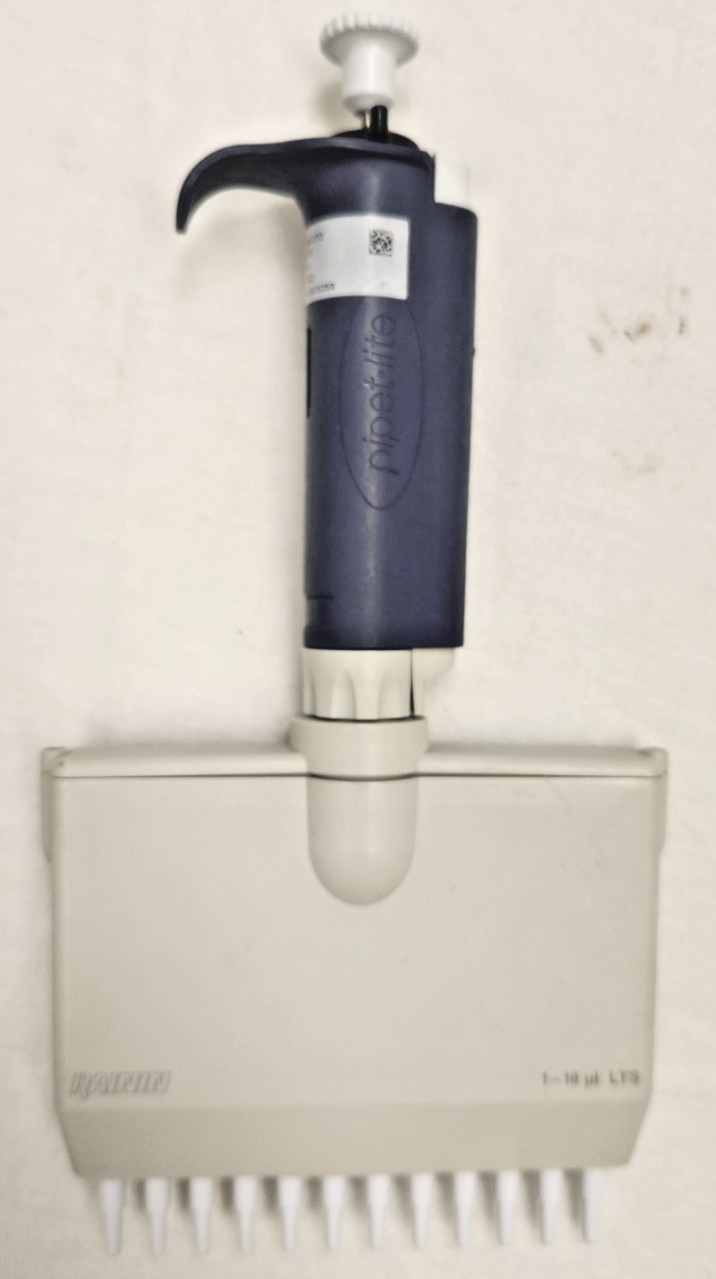 Rainin LTS Pipet-Lite 12-Channel Pipette 10uL L12-10 [Working]
