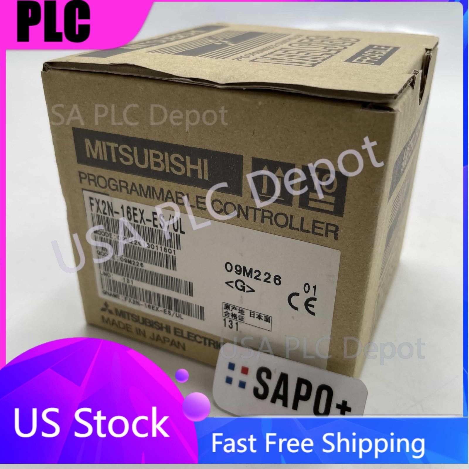 Mitsubishi Electric FX2N-16EX-ES/UL Digital input expansion unit new