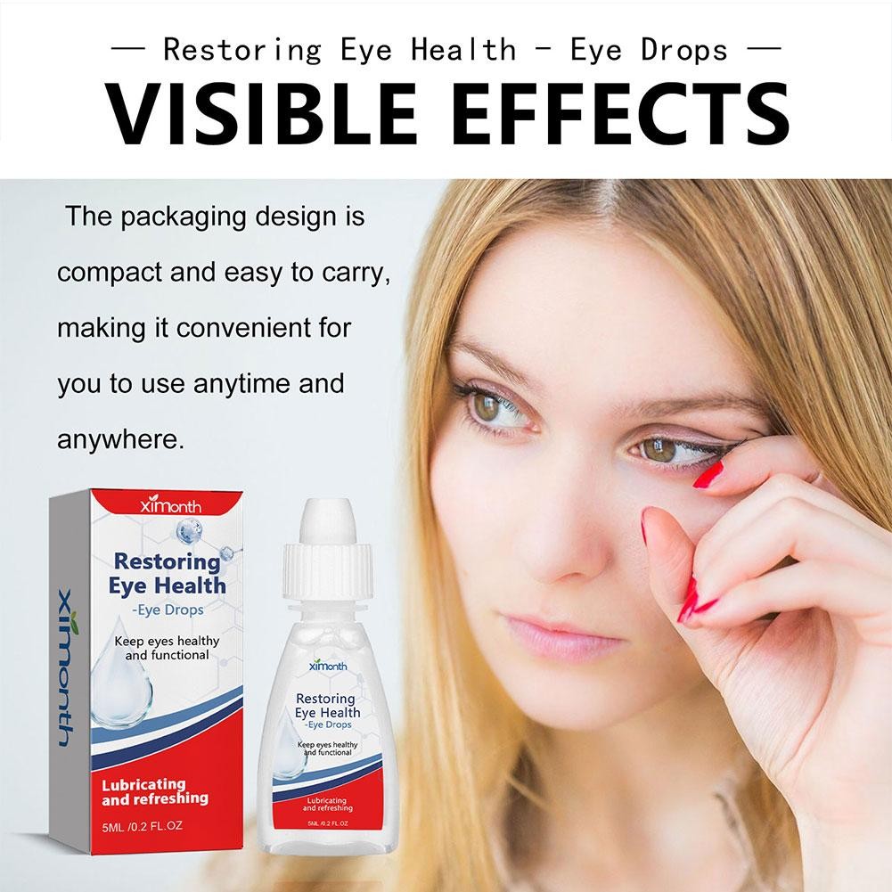 3X Cataract Removal Eye Drop Blurred Improve Vision Restore Relieve Updated
