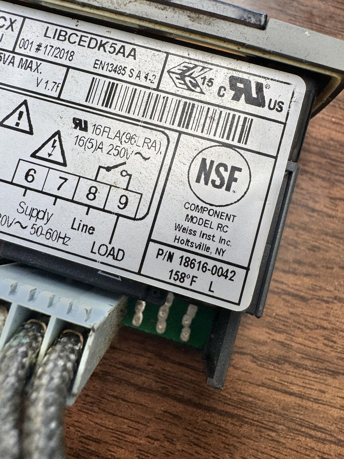 Carter Hoffmann 158F Controller 18616-0042 Geniune OEM