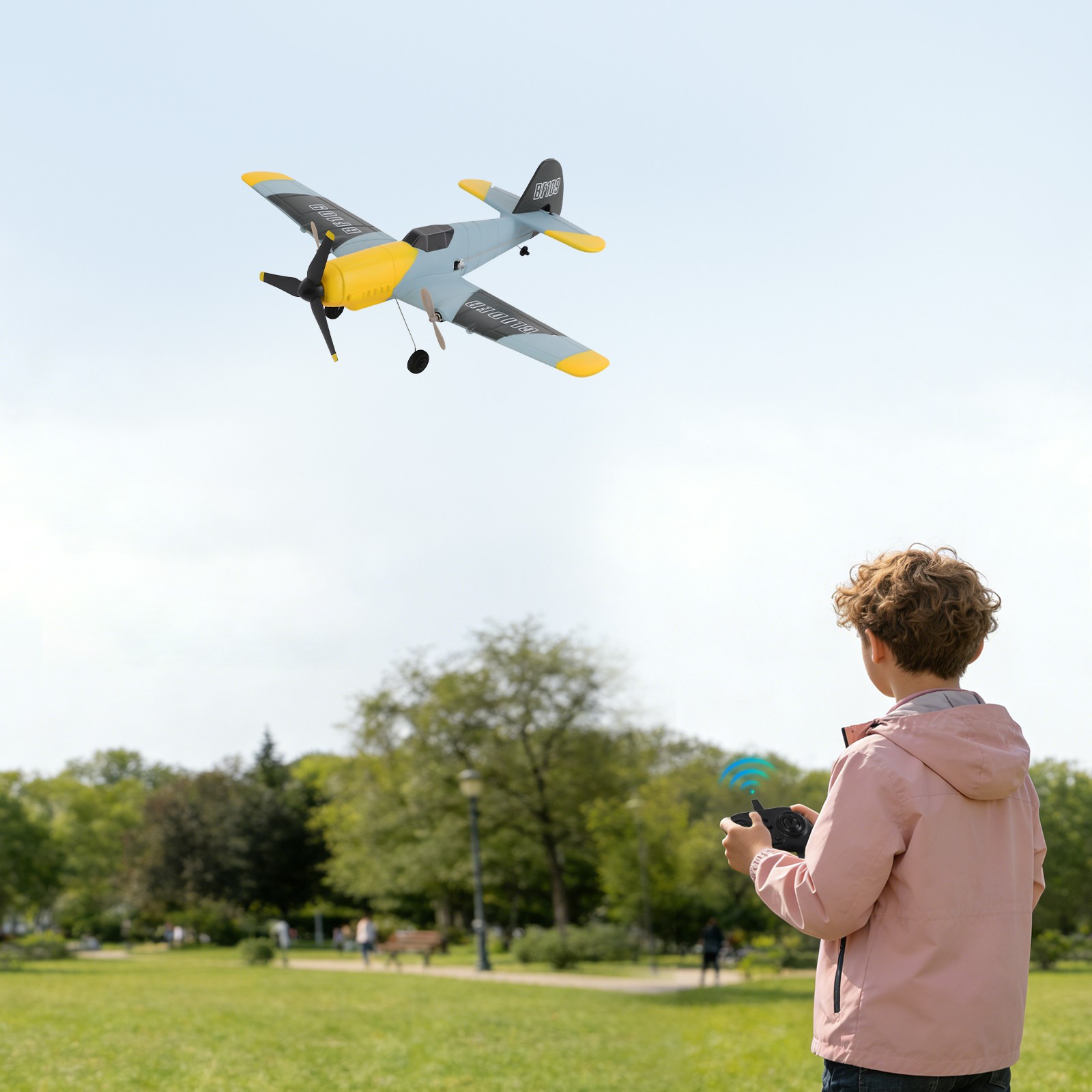 RC Plane for Kids Remote Controlled Aircraft Remote Control Airplane Fighter Toy