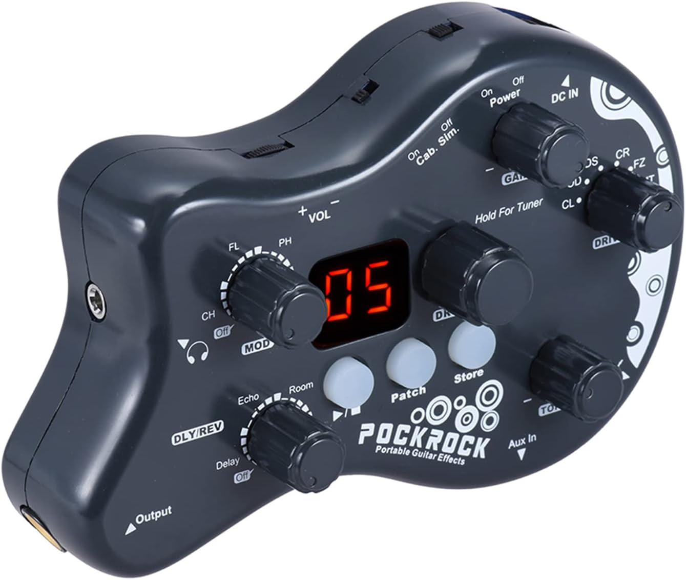 Guitar Distortion Pedal Delay Guitar Pedal Portable Guitar Multi-Effects Process