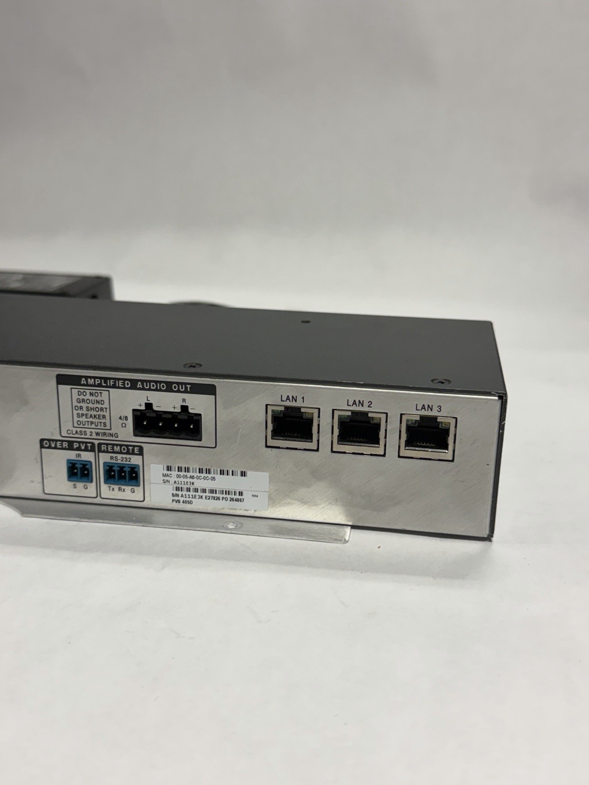 Extron PVS 405D Polevault Switcher With Power Adapter